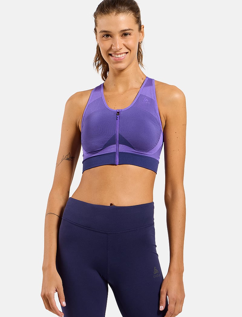 Odlo - Odlo Seamless High Sport Bra - høj støtte - eclipse - afterparty - 0