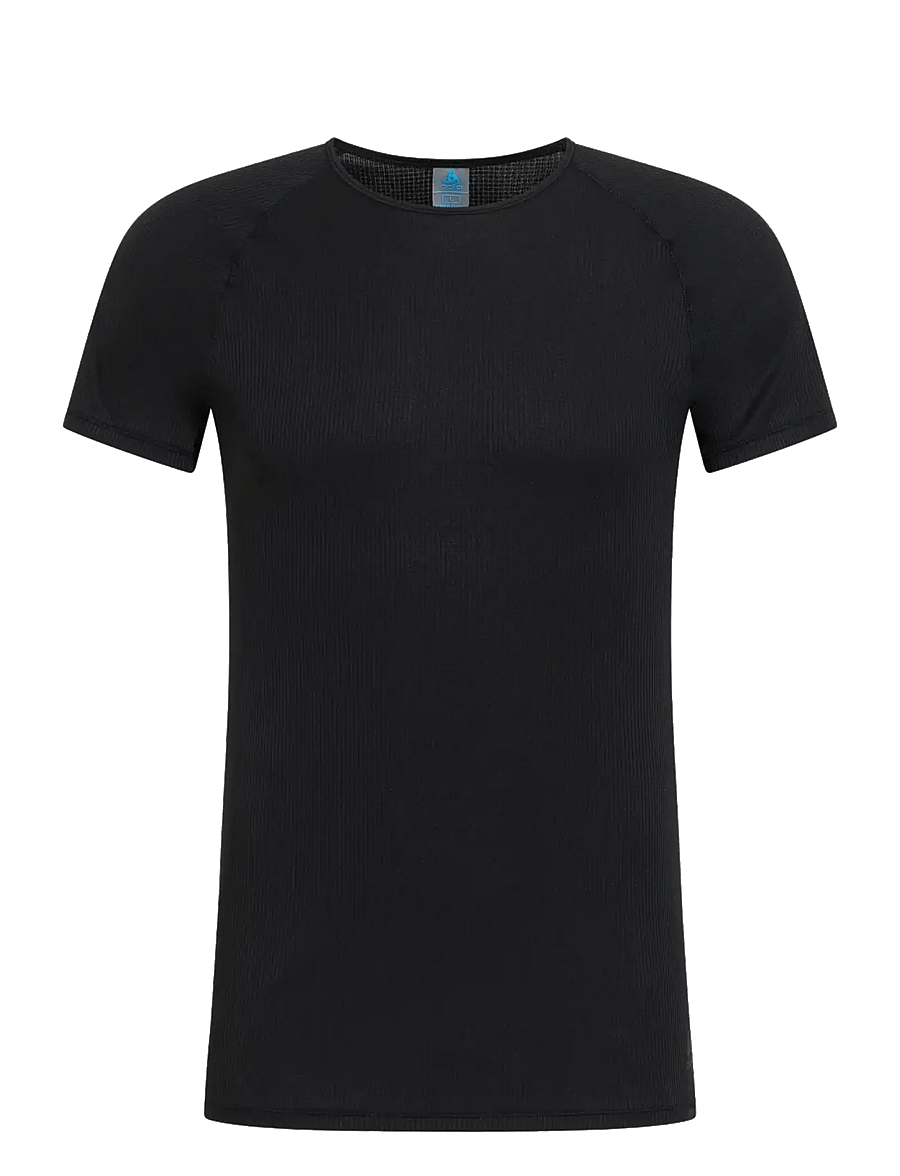 Odlo - BL TOP crew neck s/s ACTIVE LIGHT - oberteile & t-shirts - black - 1
