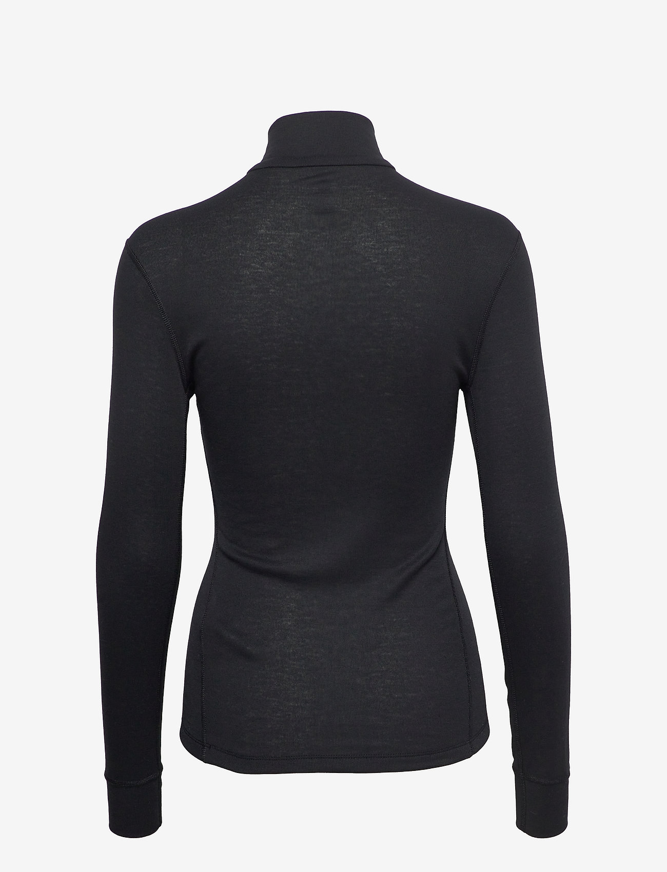 Odlo - Odlo Bl Top Turtle Neck L/S Half Zip Active Warm - underställströjor - black - 2