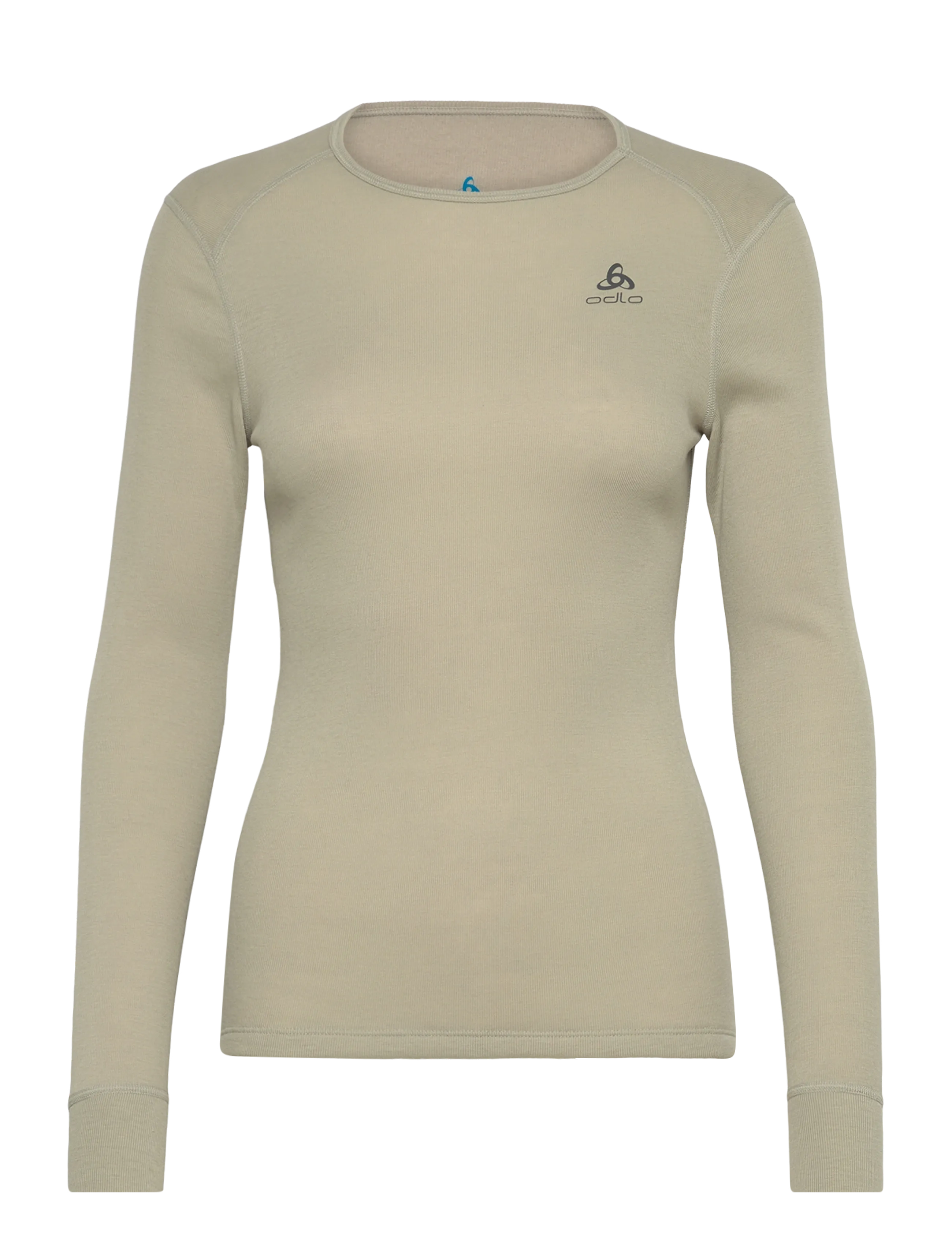 ODLO Odlo Active Warm Bl Oberteil Crew Neck L/S Grau - XL - Damen