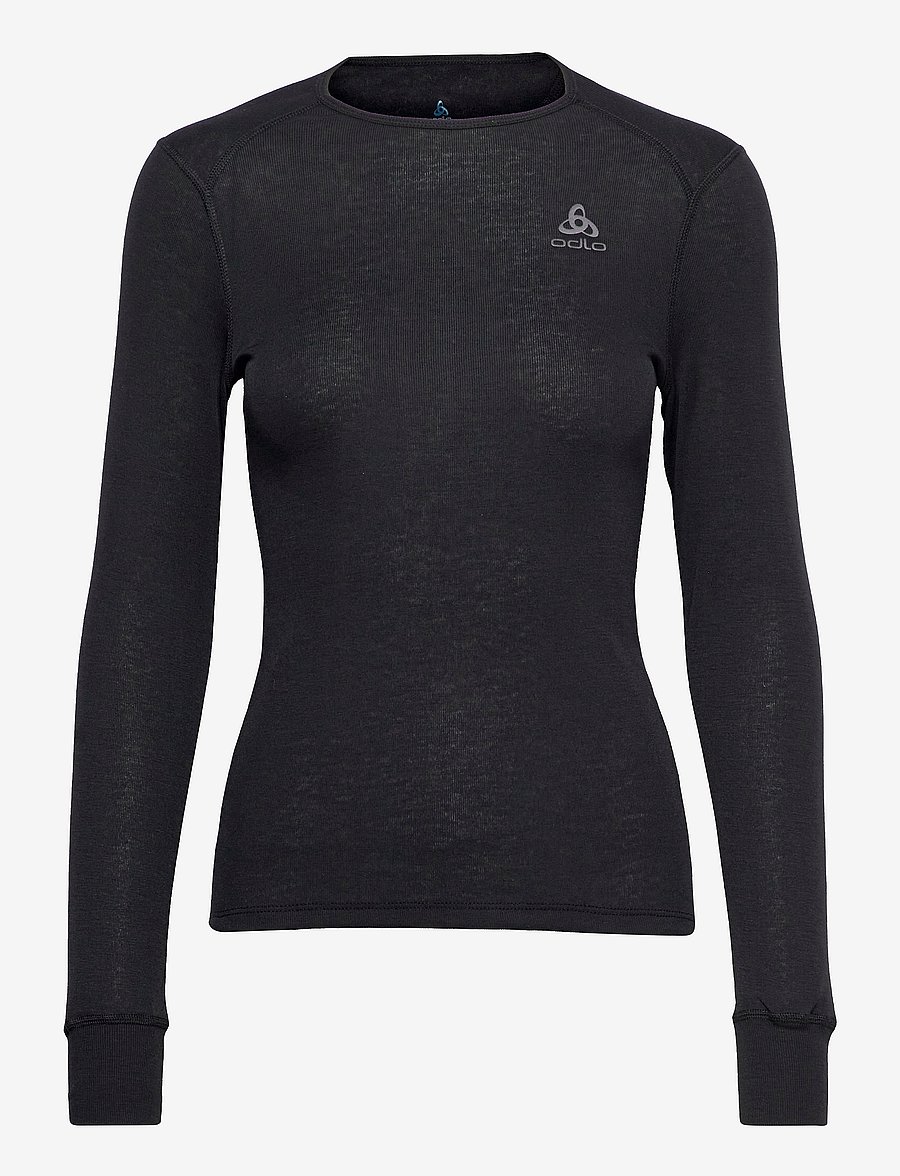 Odlo - BL TOP crew neck l/s ACTIVE WARM - black - 1