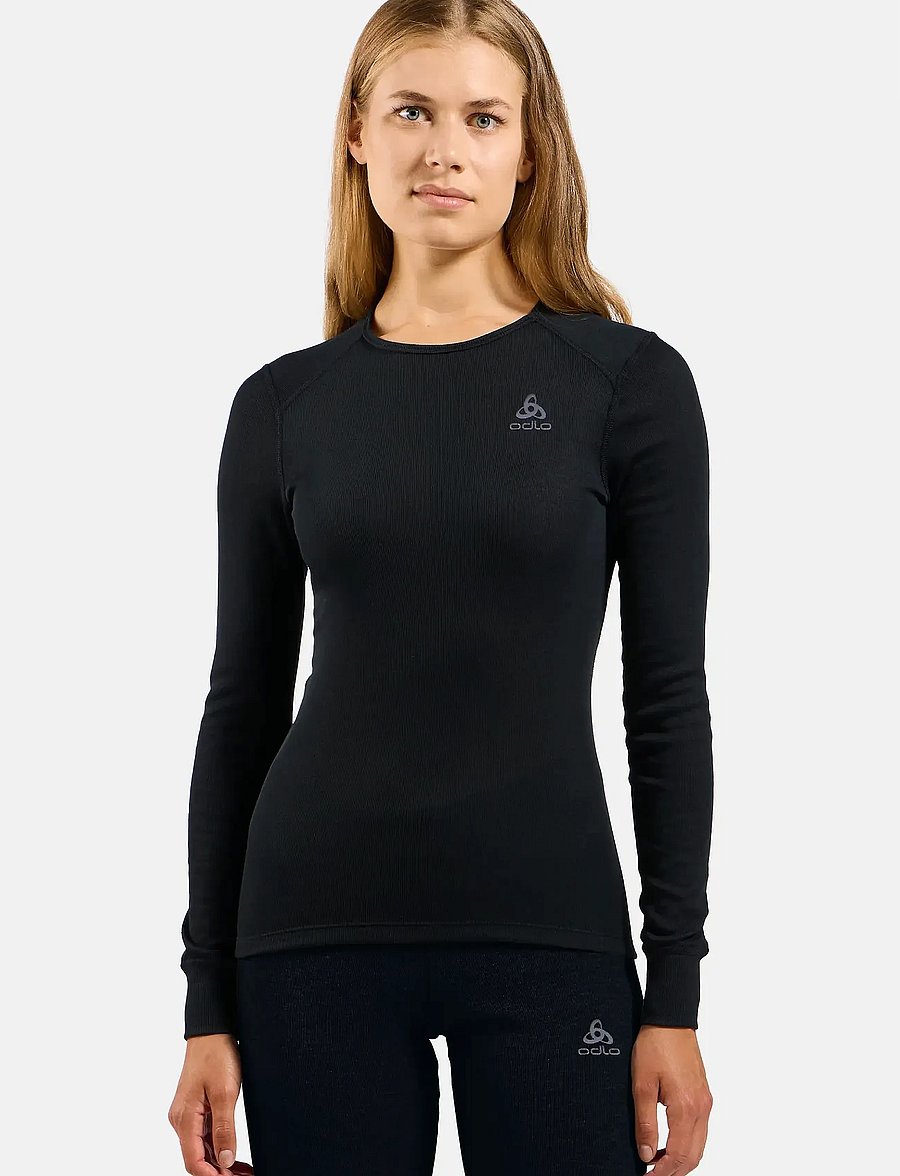 Odlo - BL TOP crew neck l/s ACTIVE WARM - black - 0