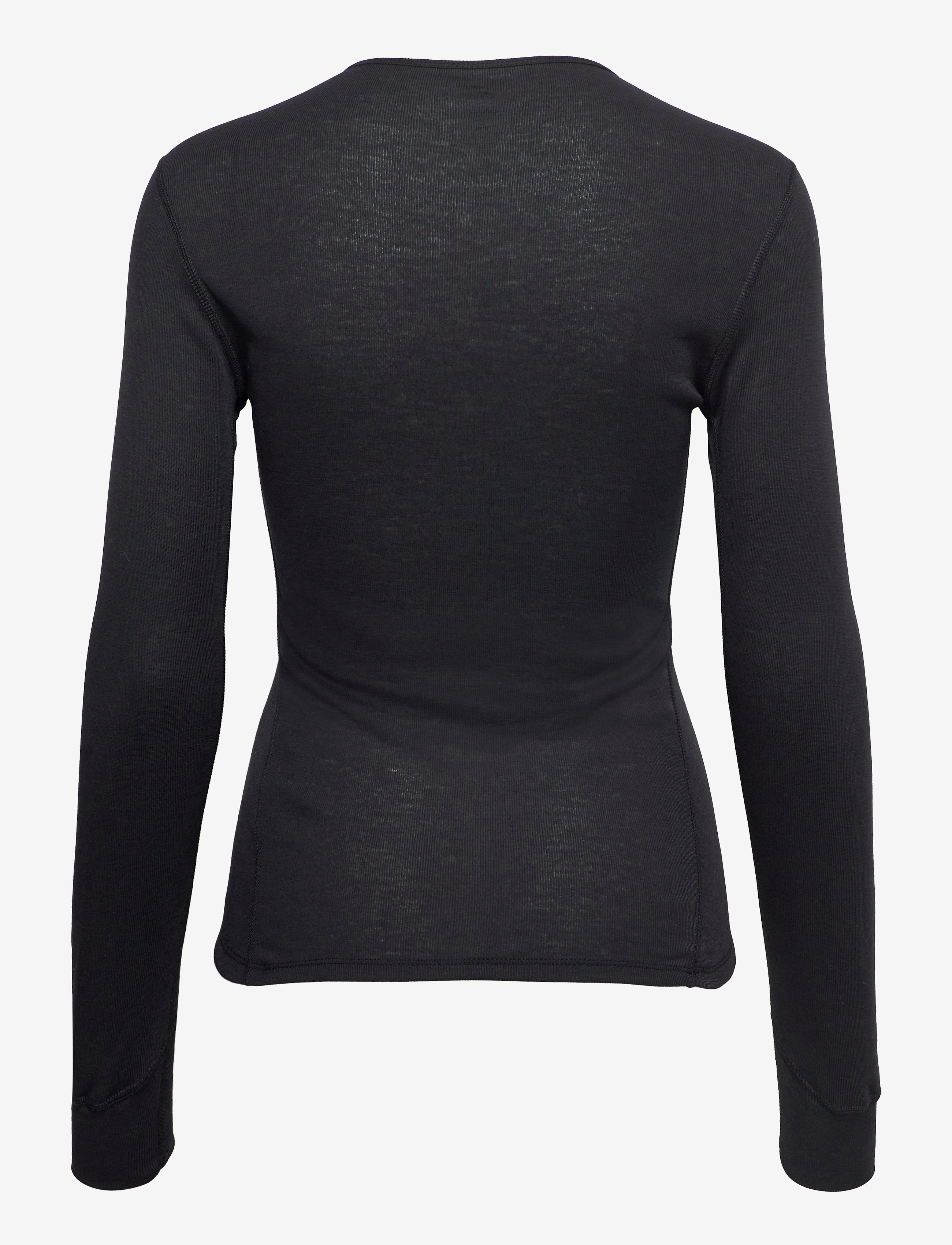 Odlo - Odlo Active Warm Bl Top Crew Neck L/S - base layer tops - black - 2