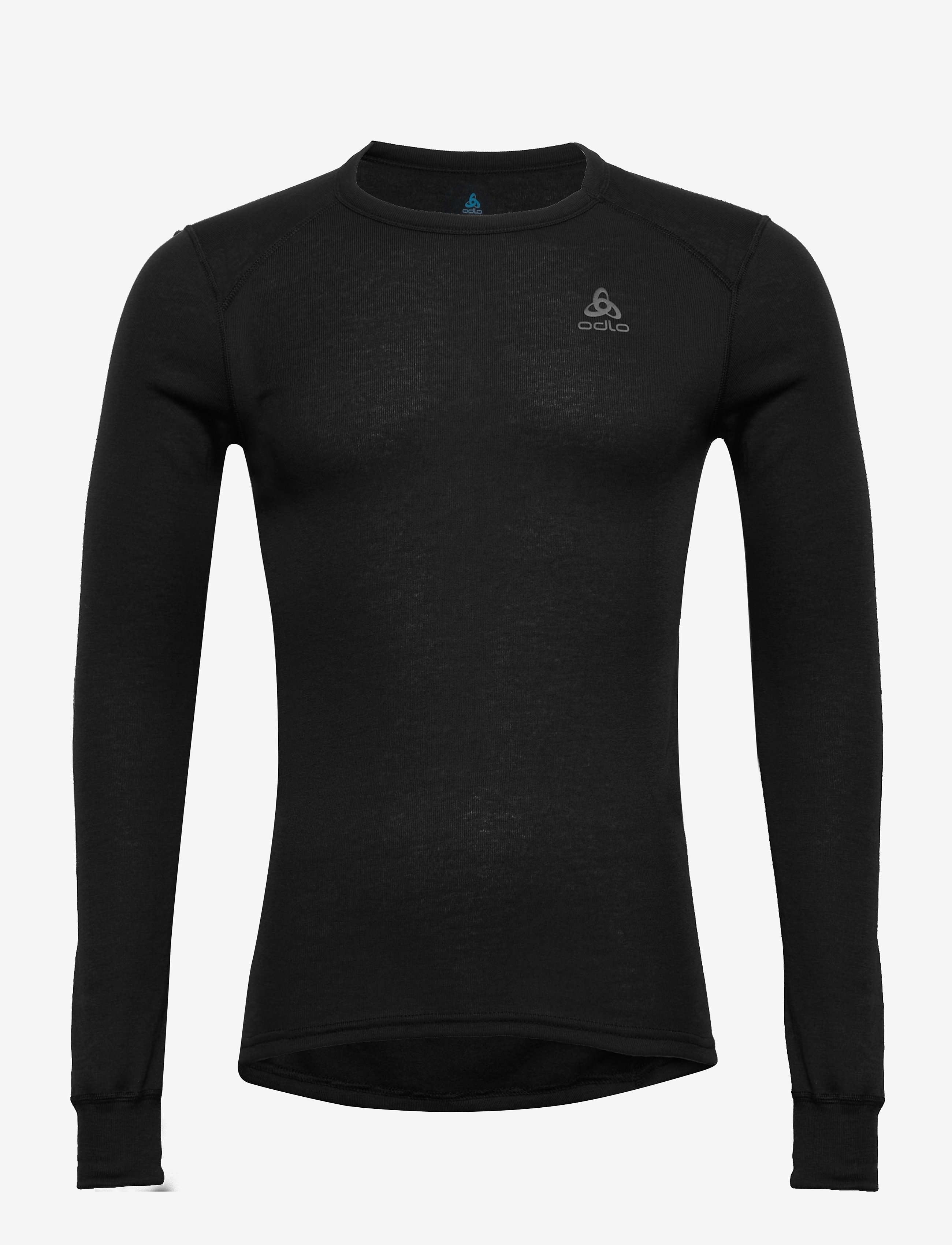 Odlo BL TOP crew neck l/s ACTIVE WARM - Funktionsunterwäsche - BLACK / black