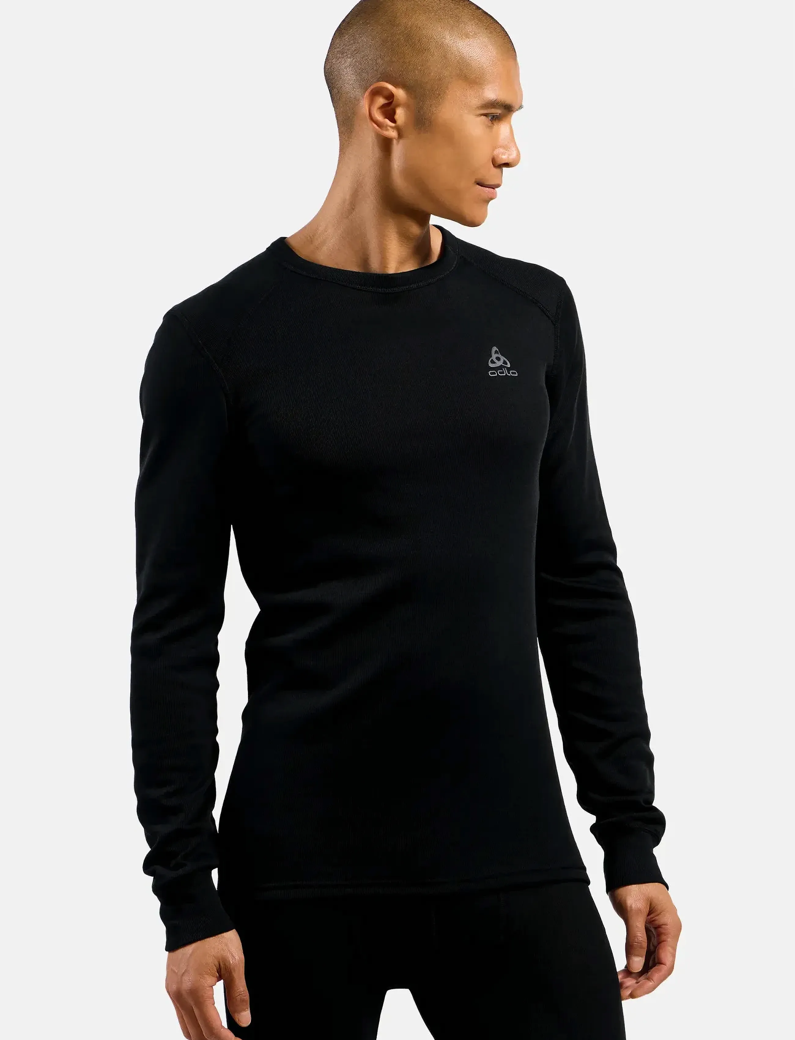 Odlo - BL TOP crew neck l/s ACTIVE WARM - black - 0