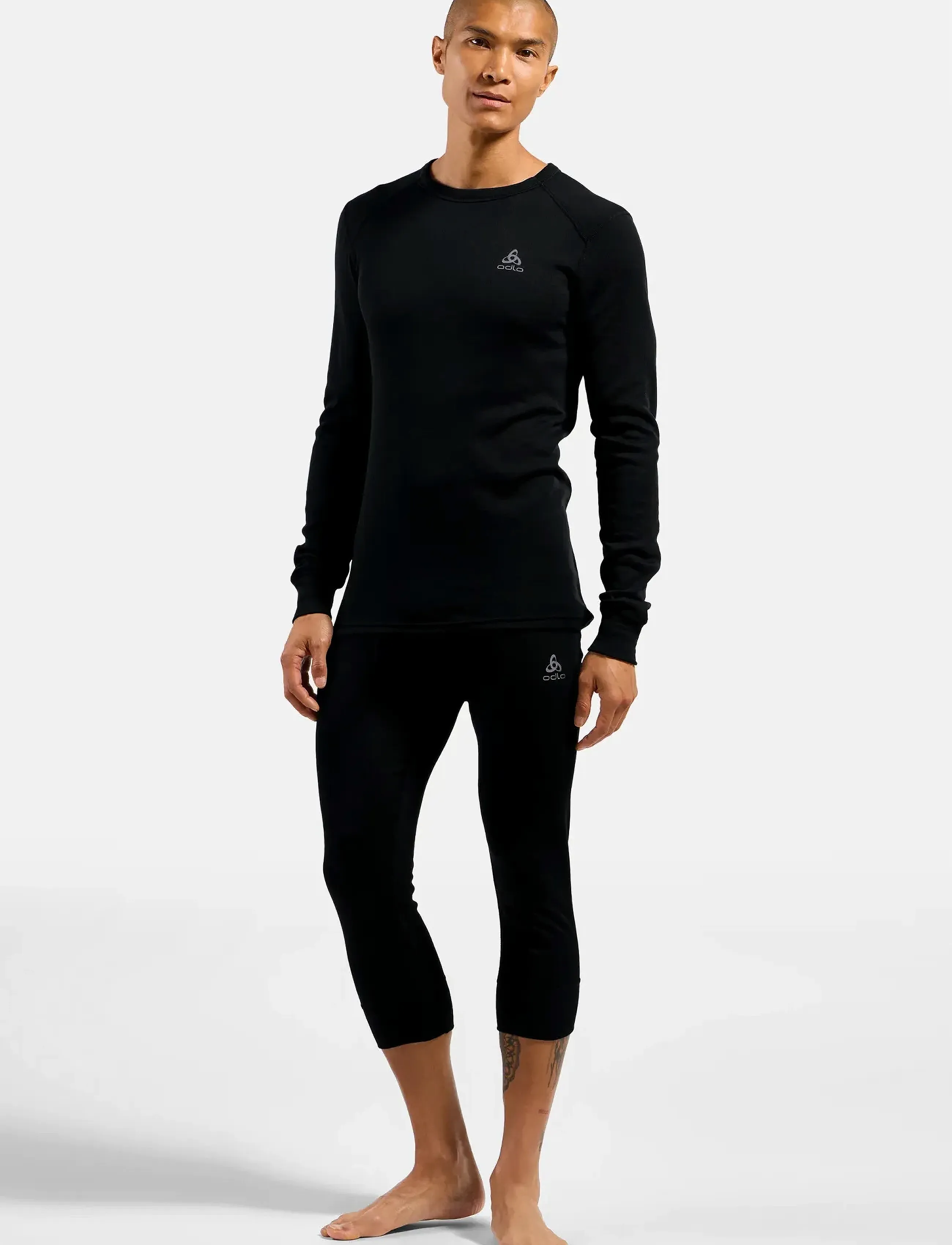 ODLO Bl Top Crew Neck L/S Active Warm t-shirts herr – bild 4