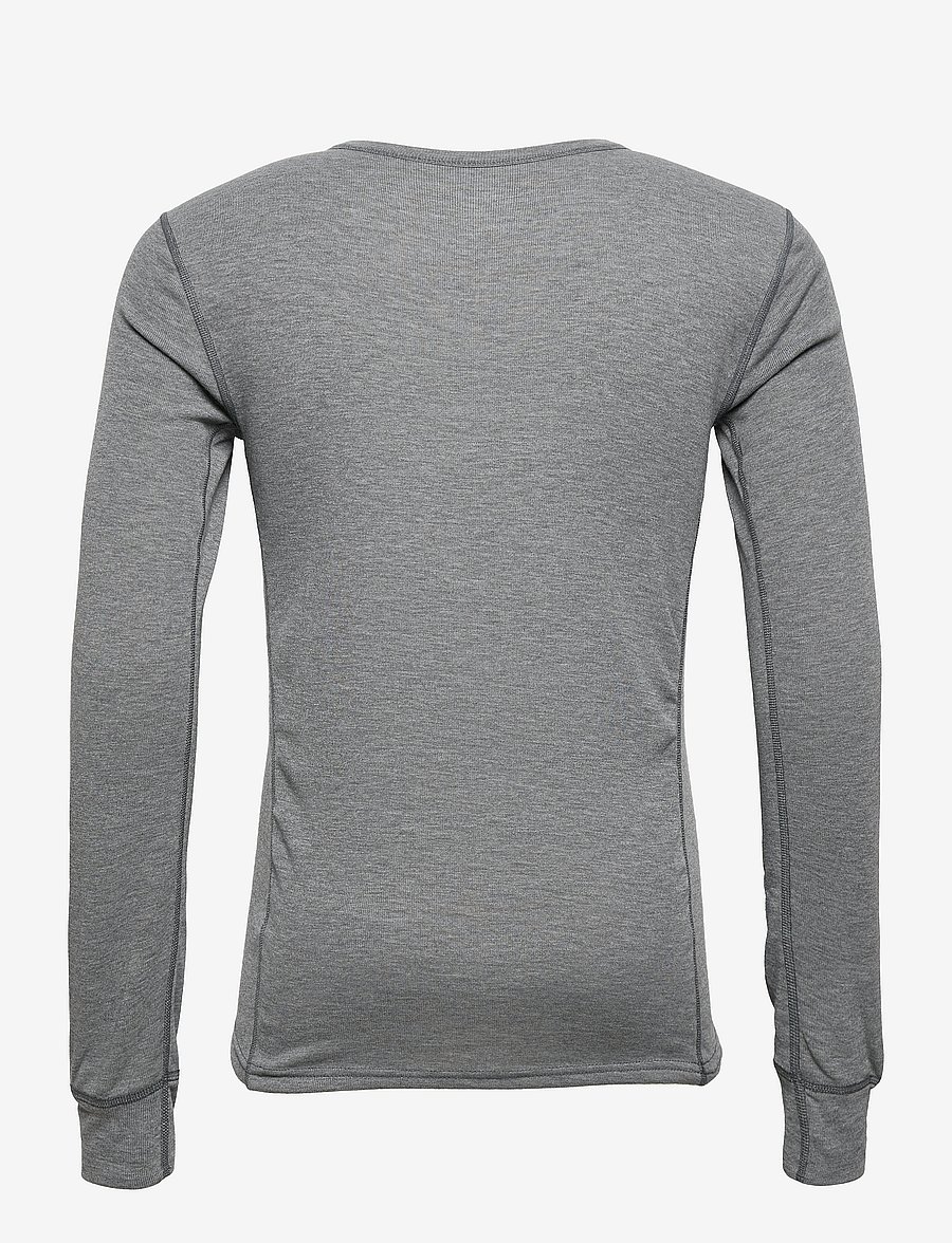 Odlo - BL TOP crew neck l/s ACTIVE WARM - base layer tops - odlo steel grey melange - 2