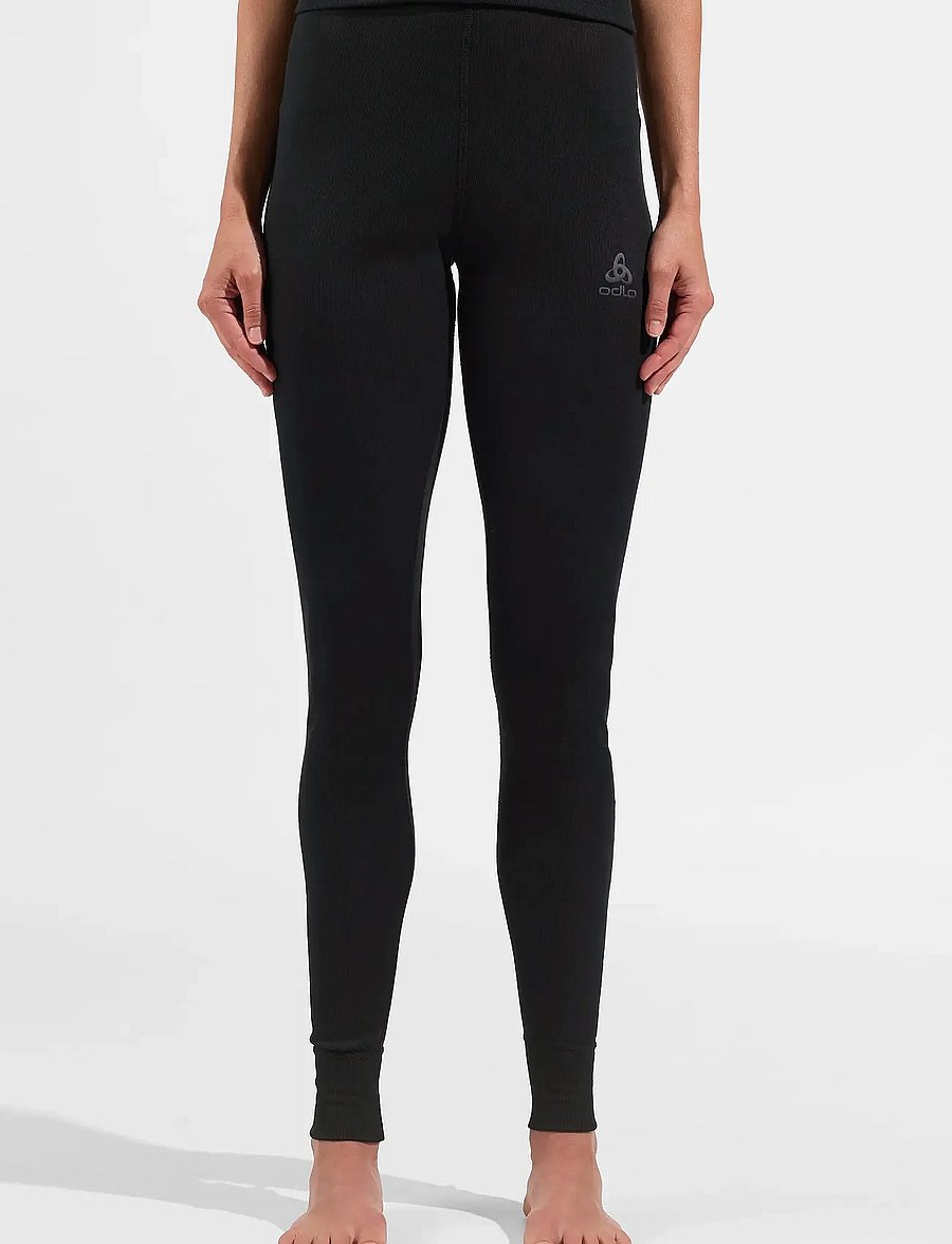Odlo - Odlo Active Warm Bl Bottom Long - underställsbyxor - black - 0