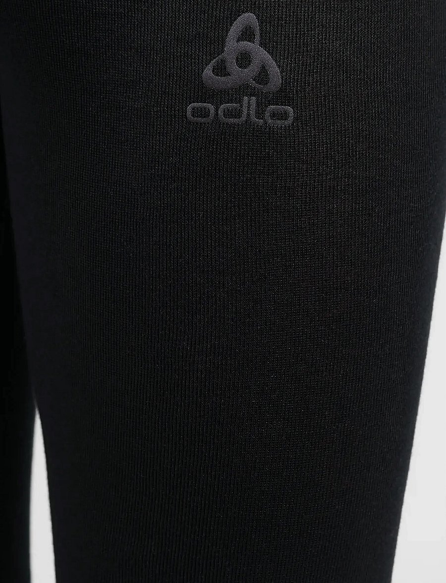 Odlo - Odlo Active Warm Bl Bottom Long - underställsbyxor - black - 4