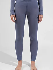 Odlo - ODLO W Pants Active Warm ECO - aluskihina kantavad püksid - odlo steel grey melange - 2