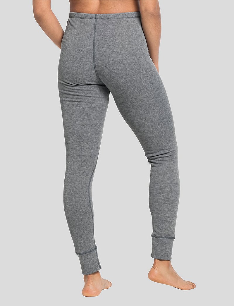 Odlo - Odlo Active Warm Bl Bottom Long - underställsbyxor - odlo steel grey melange - 3