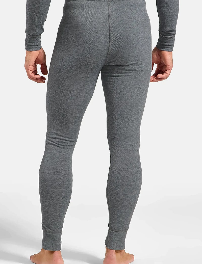 Odlo - Odlo Active Warm Bl Bottom Long - termoleggings - odlo steel grey melange - 3