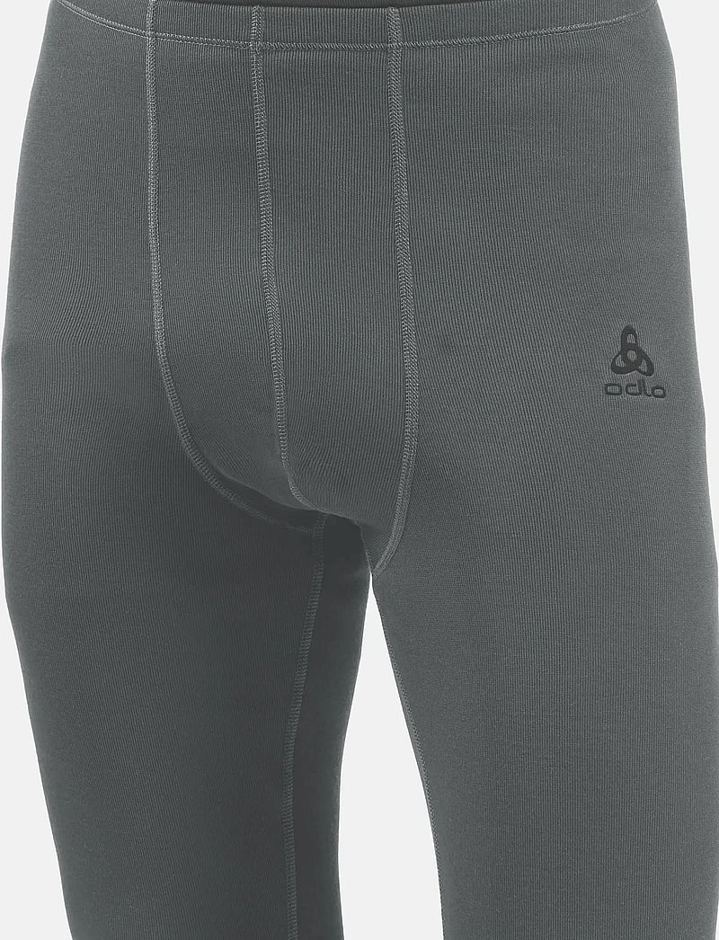 Odlo - Odlo Active Warm Bl Bottom Long - termoleggings - odlo steel grey melange - 4
