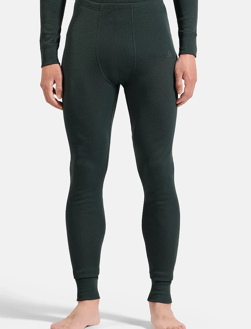 Odlo - Odlo Active Warm Bl Bottom Long - termoleggings - urban chic - 0