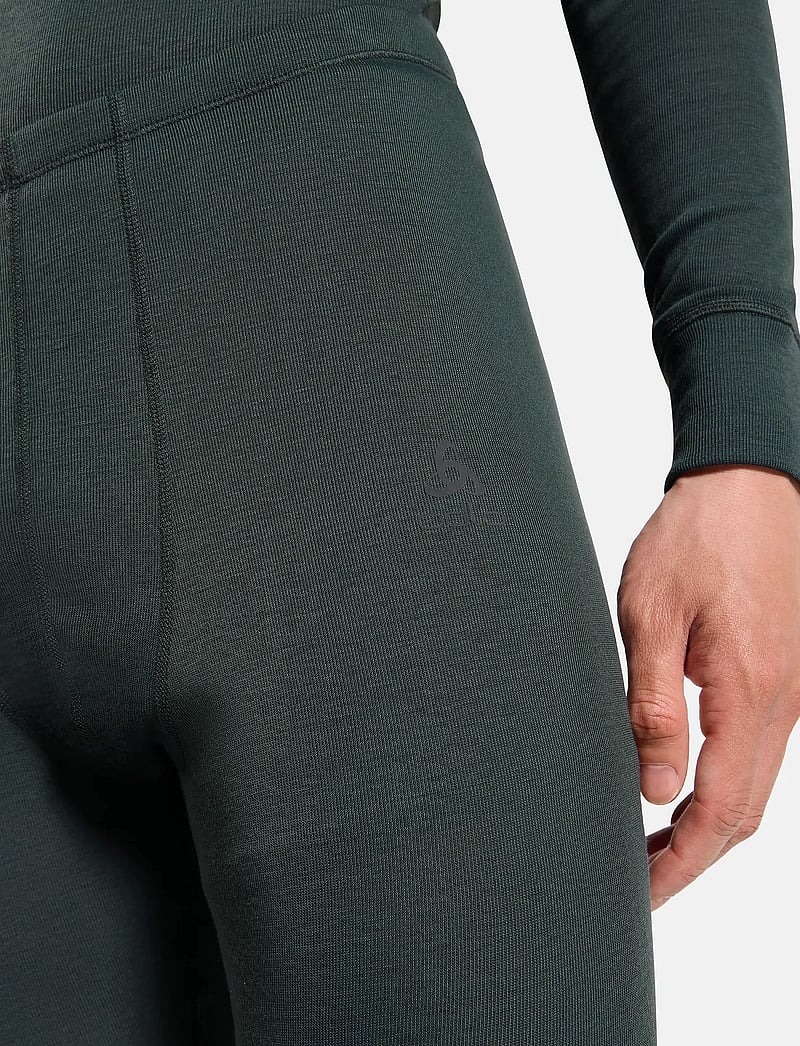 Odlo - Odlo Active Warm Bl Bottom Long - termoleggings - urban chic - 4