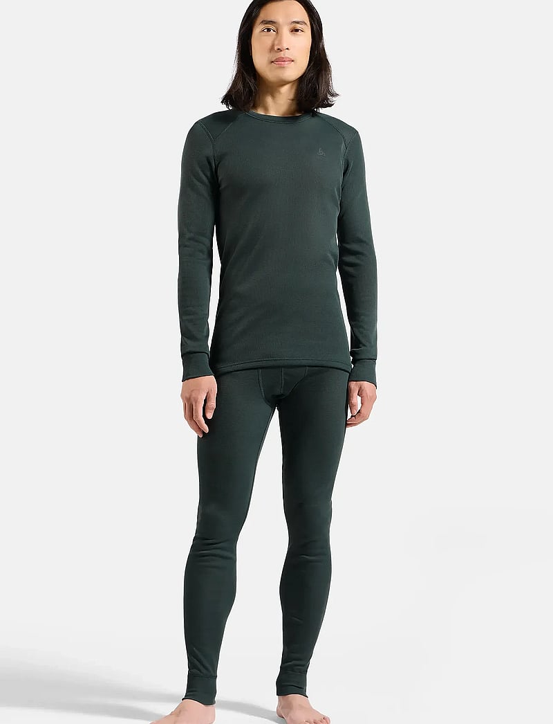 Odlo - Odlo Active Warm Bl Bottom Long - termoleggings - urban chic - 5