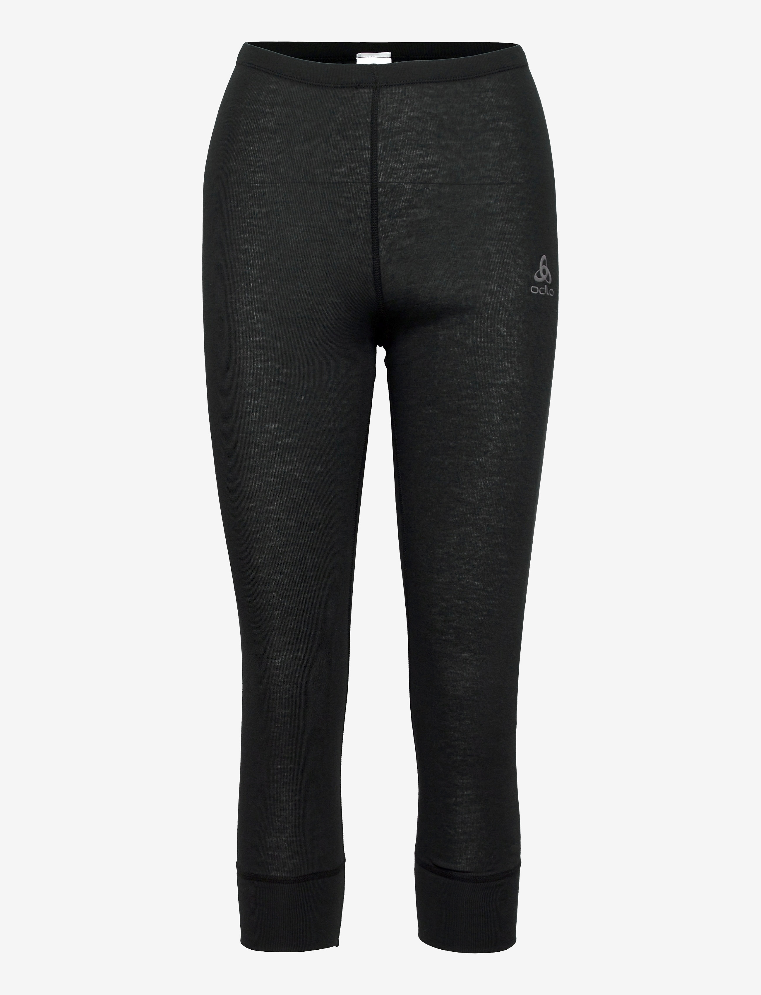Odlo BL Bottom 3/4 ACTIVE WARM ECO black - Tøj - BLACK / black