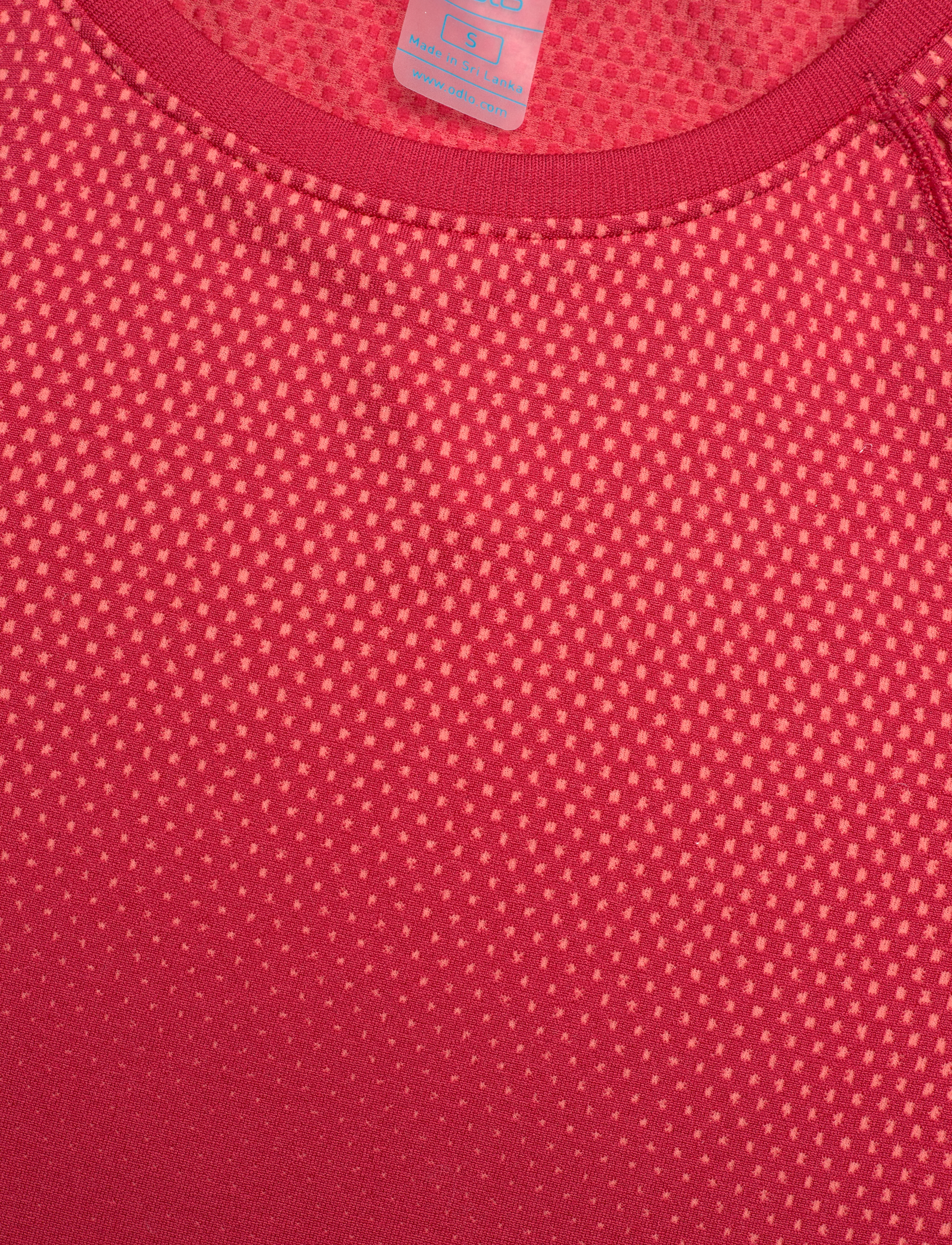 Odlo - ODLO W TOP crew neck s/s PERFORMANCE LIGHT ECO - american beauty - 5