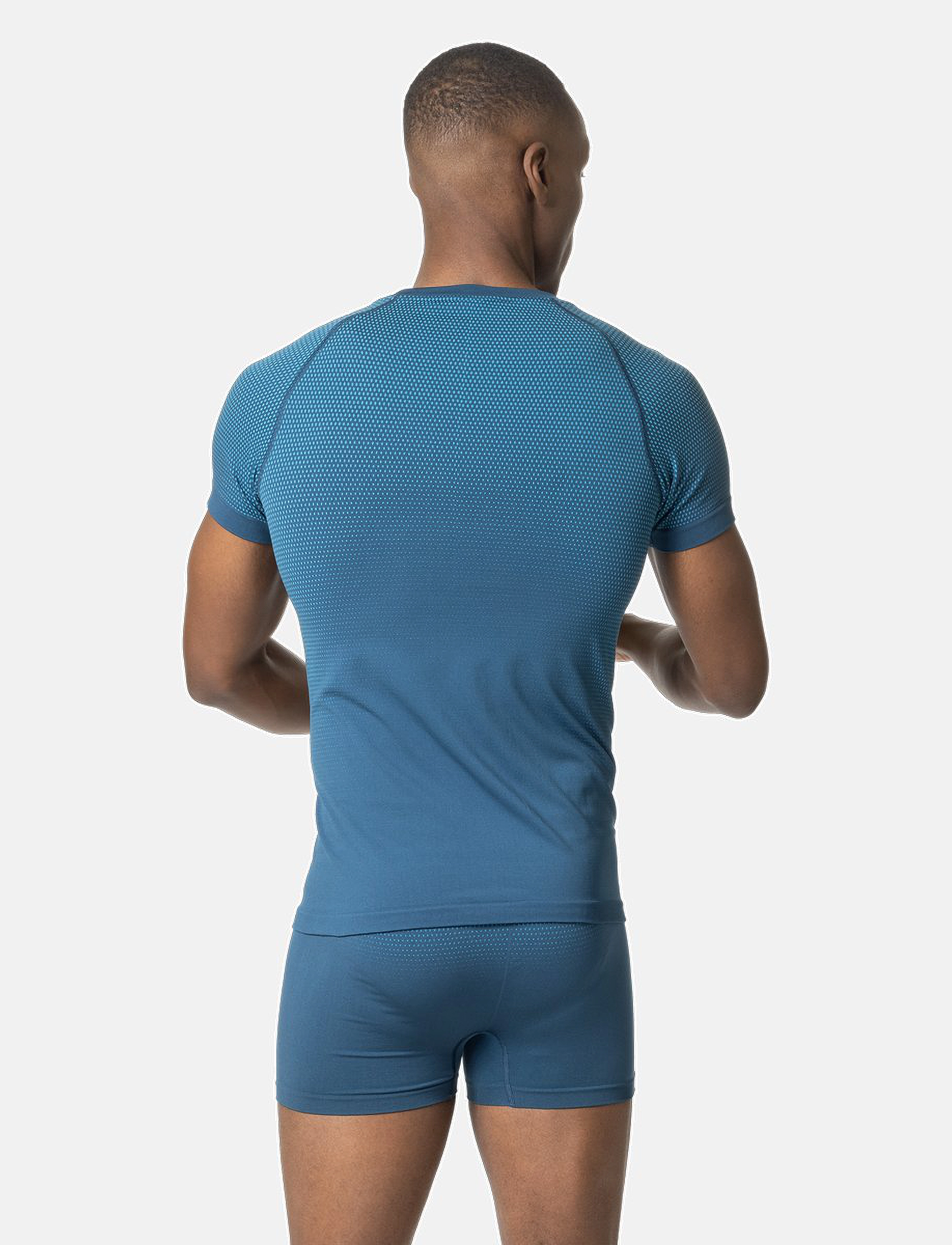Odlo - Odlo Performance Light Bl Top Crew Neck S/S - blue wing teal - saxony blue - 3