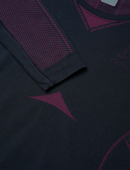 Odlo - ODLO W Set long FUNDAMENTALS PERFORMANCE WARM - base layer sets - dark sapphire - beetroot purple - 4