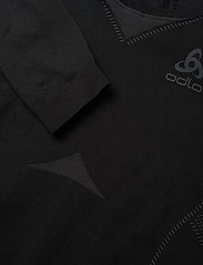 Odlo - ODLO W Set long FUNDAMENTALS PERFORMANCE WARM - aluskihina kantavad rõivakomplektid - black - odlo graphite grey - 5