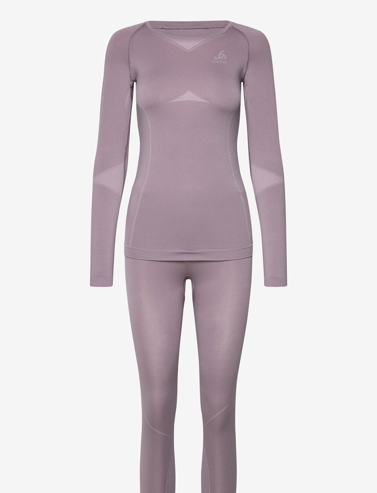 Odlo - Odlo Set Long Fundamentals Performance Warm - gray ridge - 0