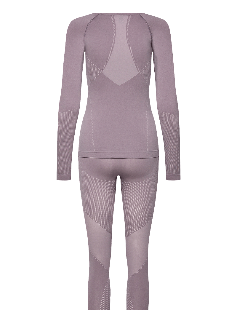 Odlo - Odlo Set Long Fundamentals Performance Warm - aluskihina kantavad rõivakomplektid - gray ridge - 2