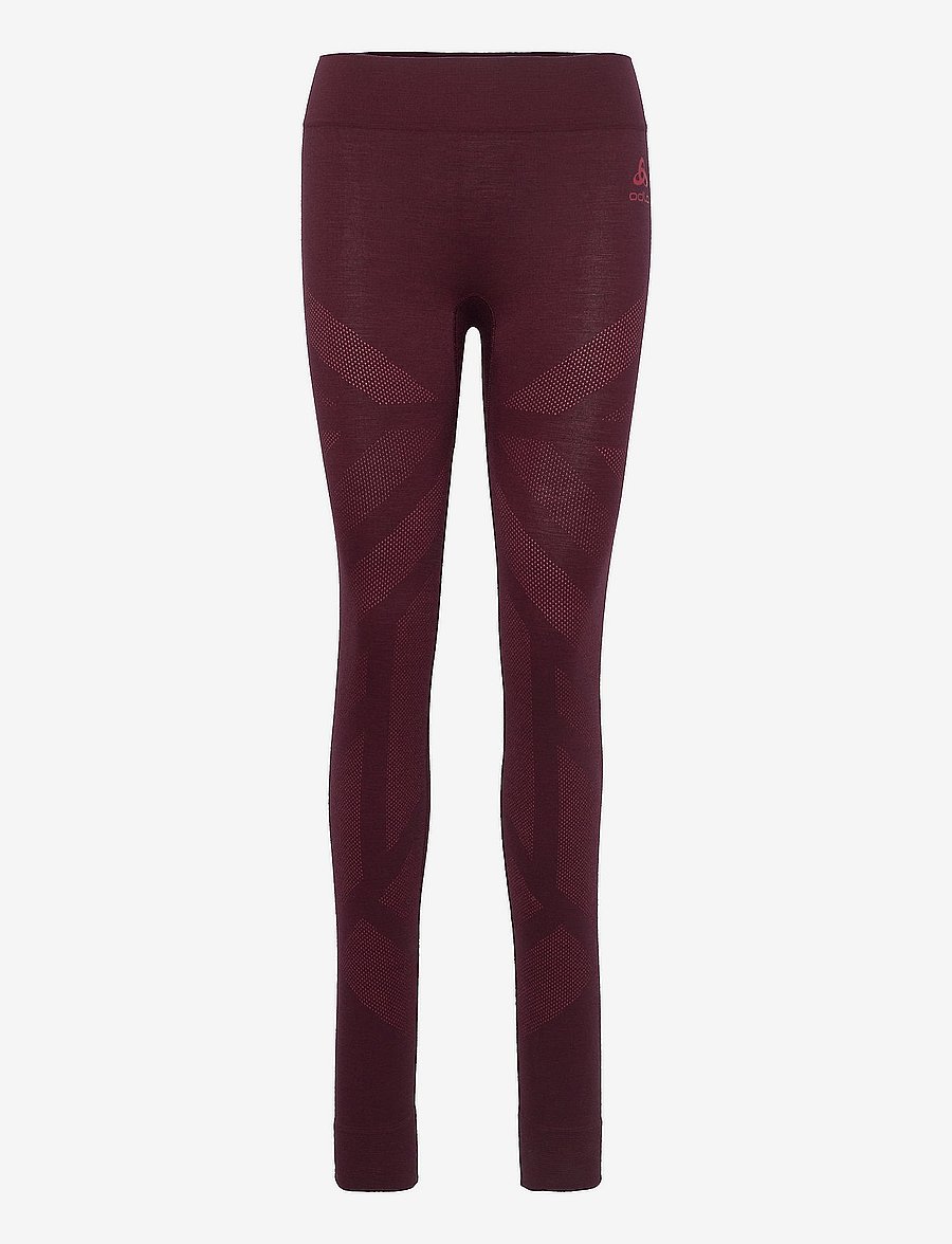 Odlo - ODLO W Pants Kinship Warm - winetasting melange - 0