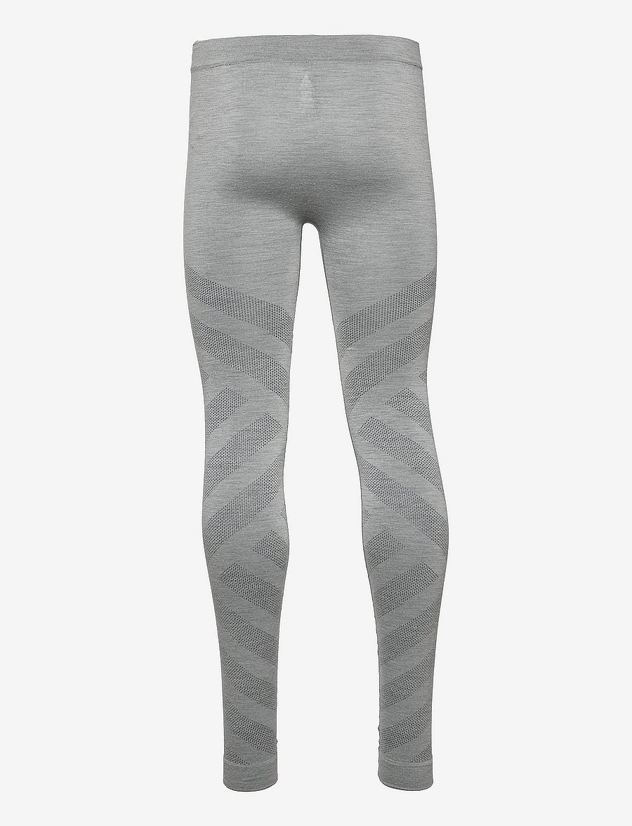 Odlo - ODLO M Pants Natural+Kinship Warm - grey melange - 1