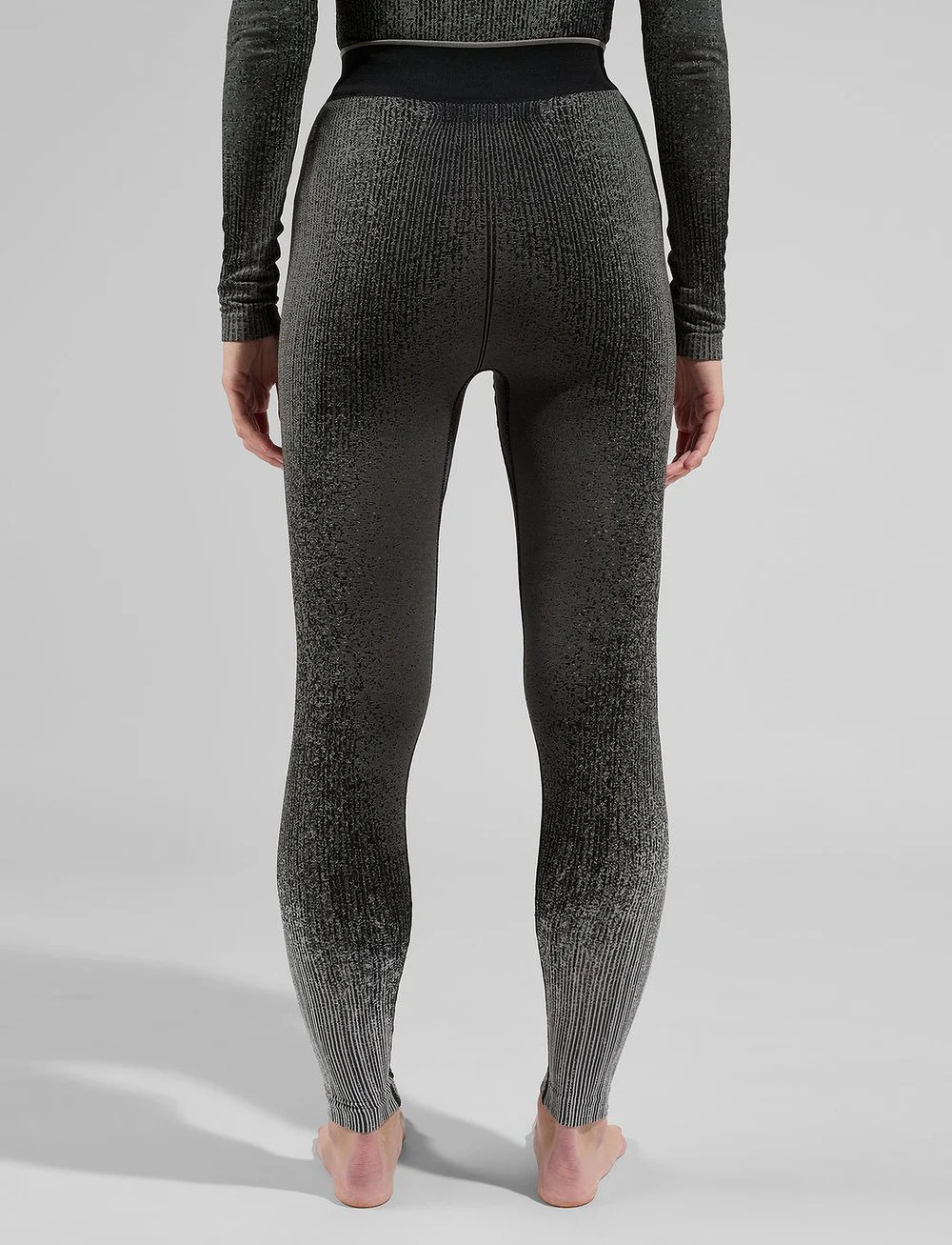 Odlo - Odlo Performance Warm Blackcomb Bl Bottom Long - aluskihina kantavad püksid - black - 3