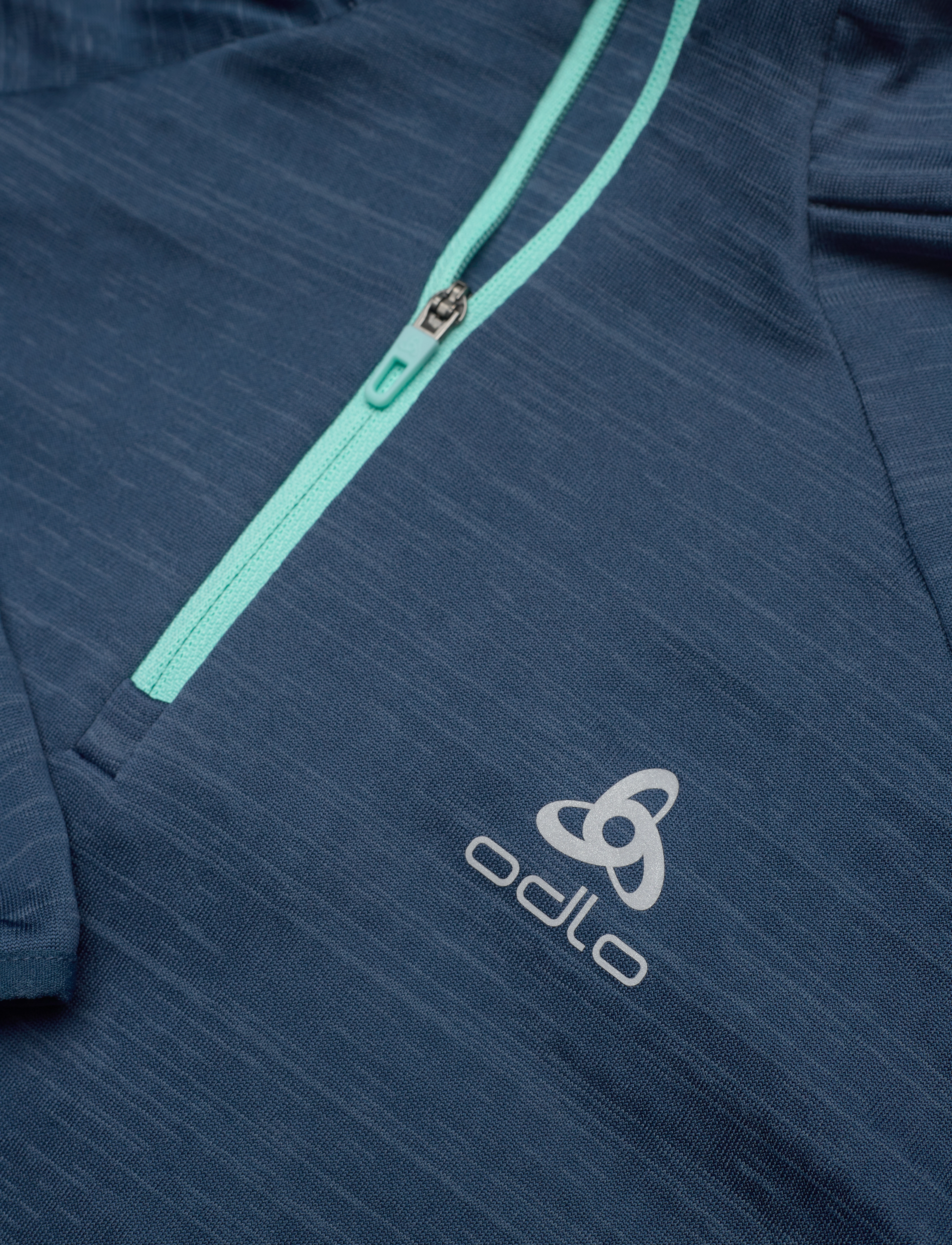 Odlo - Odlo Mid Layer 1/2 Zip Run Easy Warm - 20613 - 2
