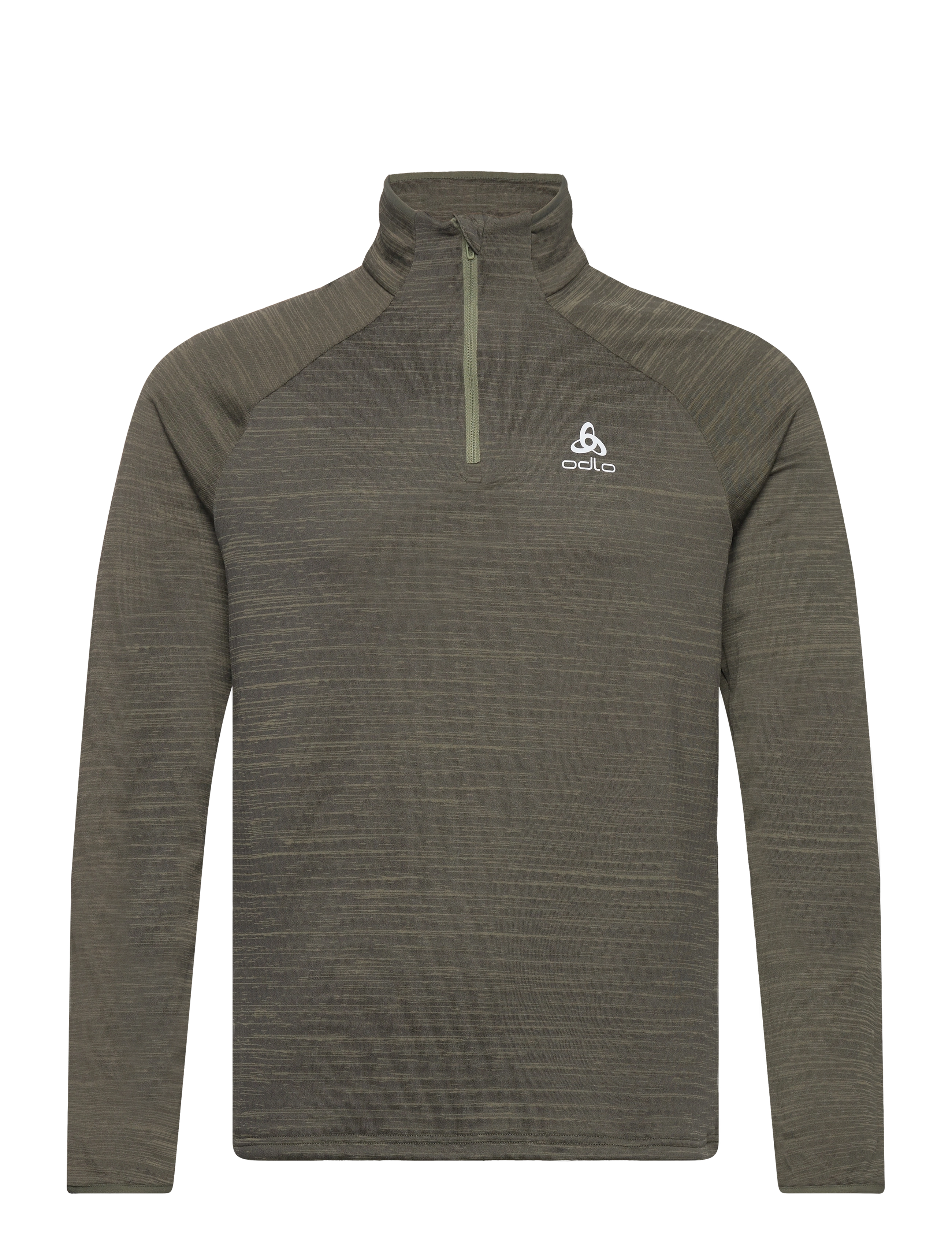 ODLO M Mid layer 1/2 zip ESSENTIAL THERMAL - DEEP DEPTHS MELANGE