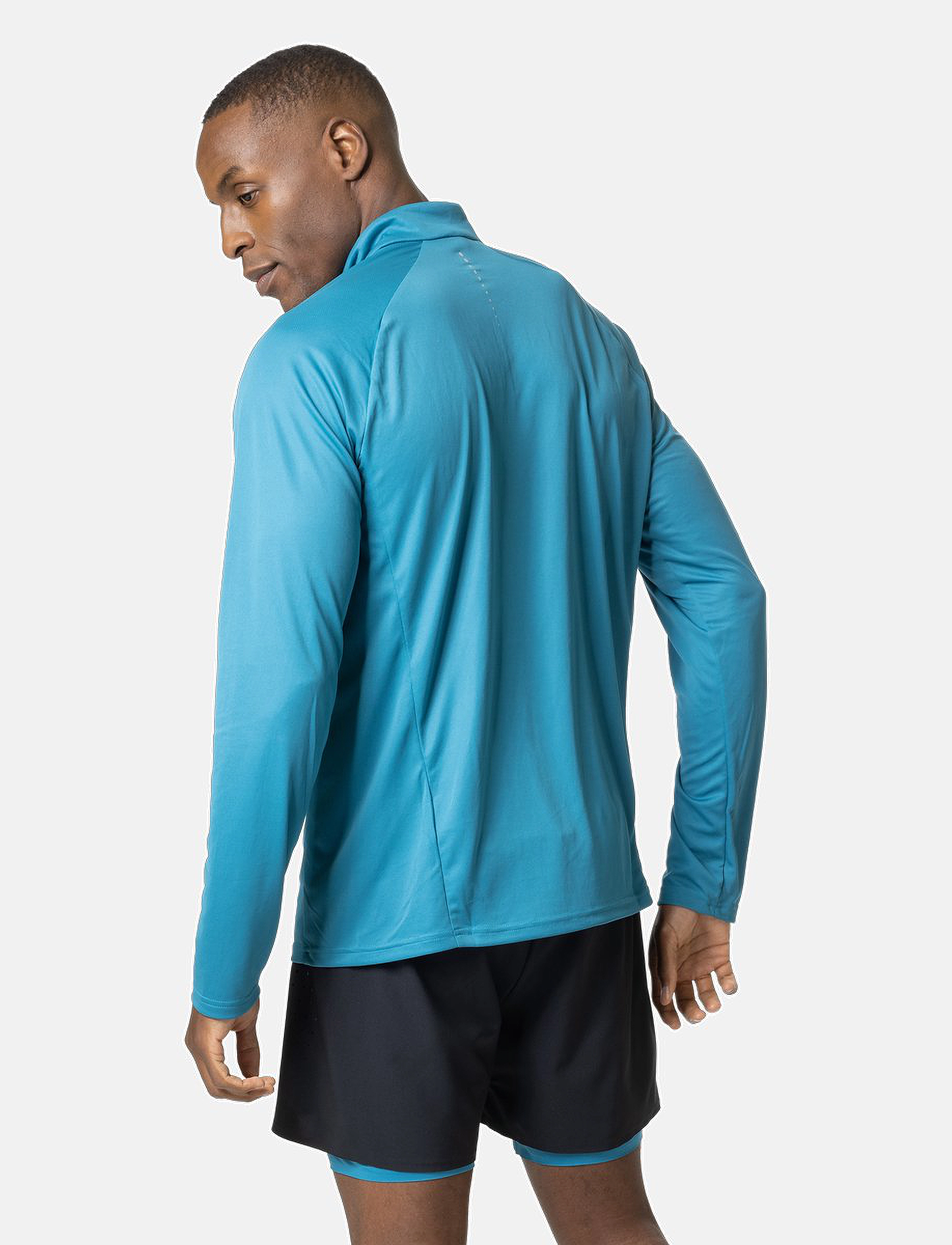Odlo - ODLO M Mid layer ESSENTIAL 1/2 ZIP - saxony blue - 3