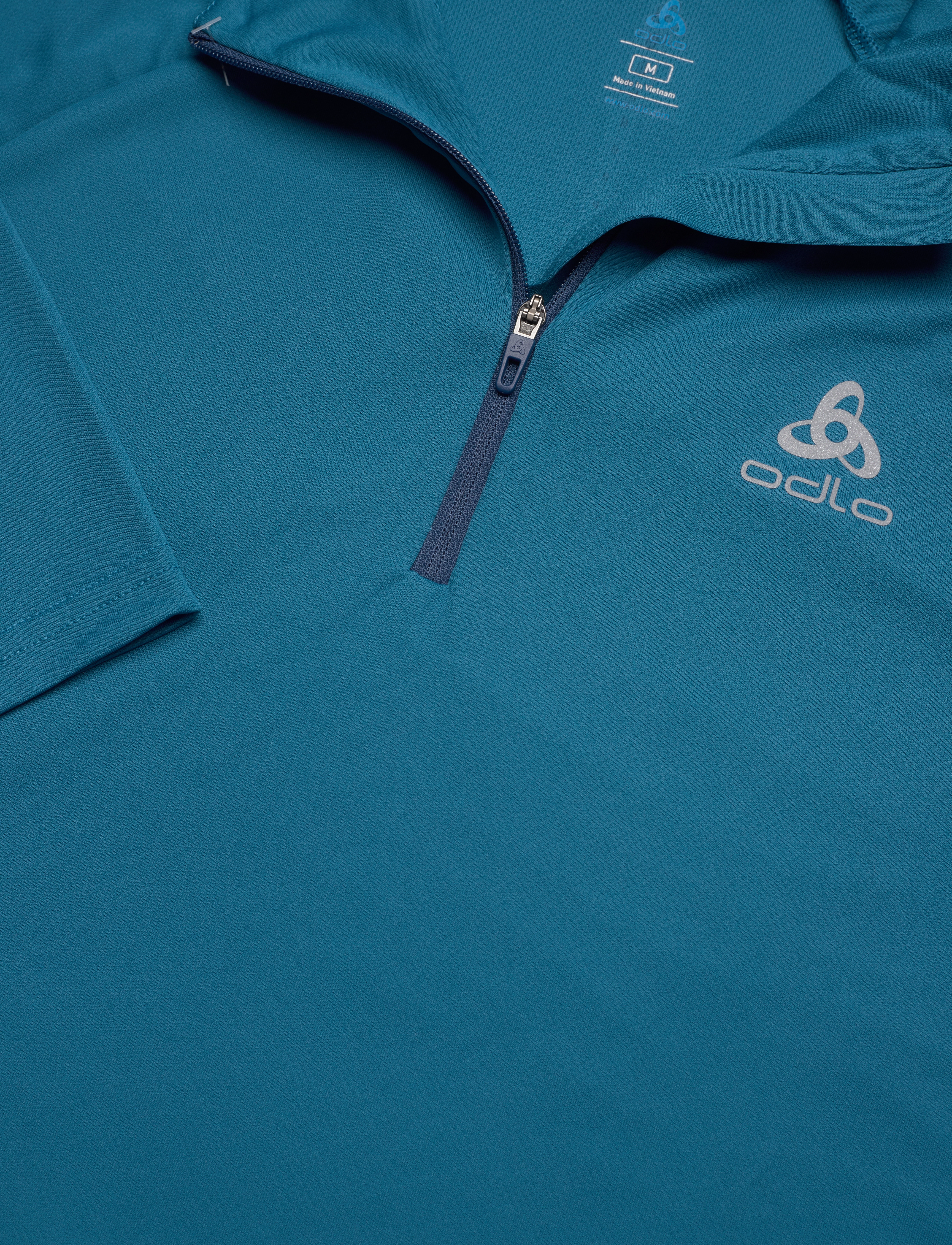 Odlo - ODLO M Mid layer ESSENTIAL 1/2 ZIP - saxony blue - 4