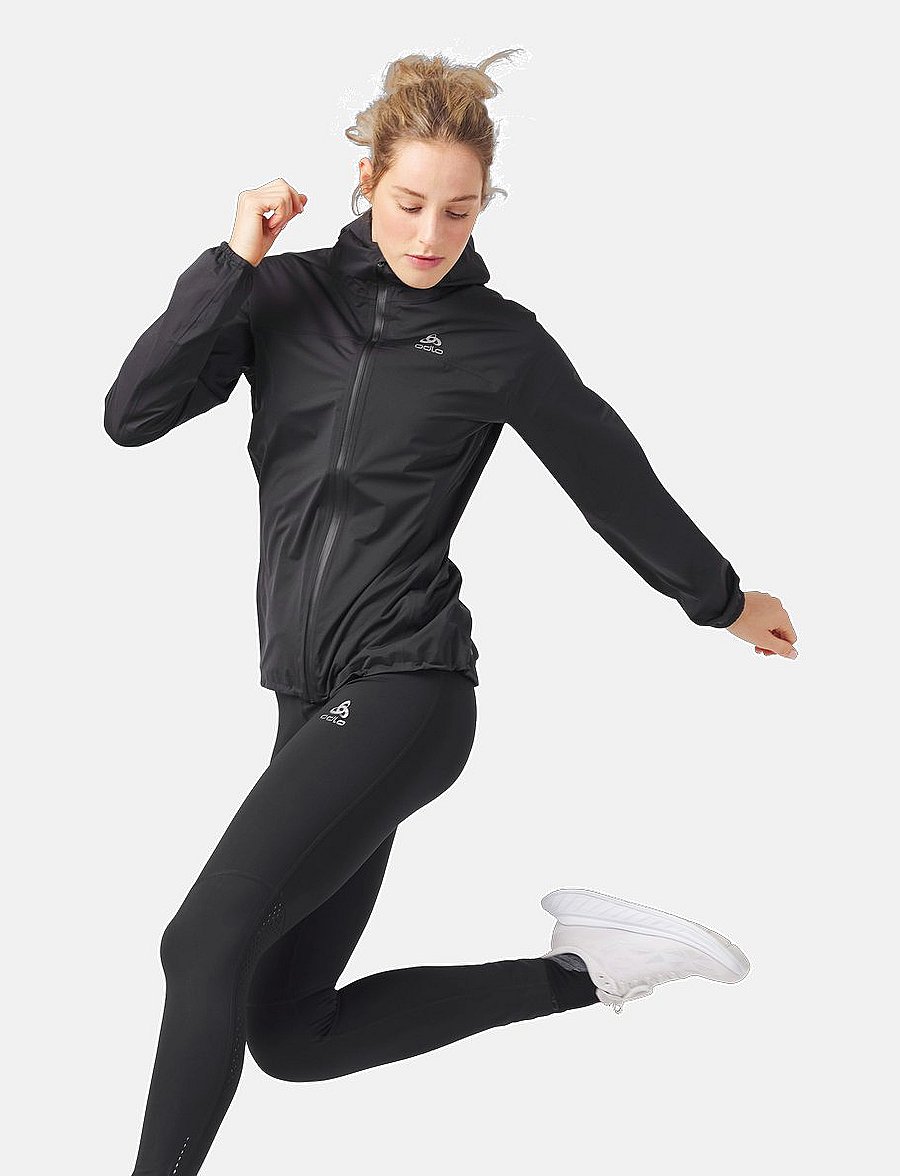 Odlo - ODLO W Jacket Zeroweight Waterproof - black - 2