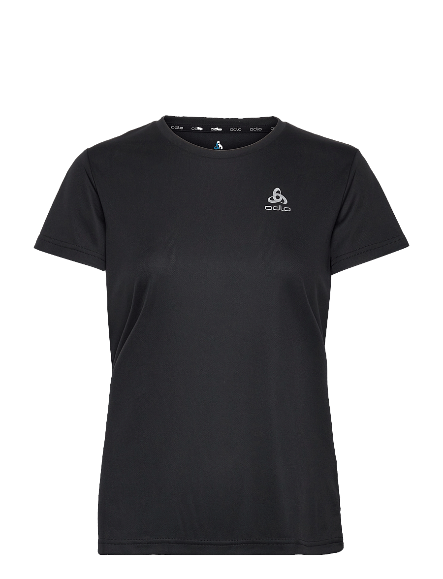 Odlo - ODLO W T-shirt SS Crewneck Essential Flyer - black - 0
