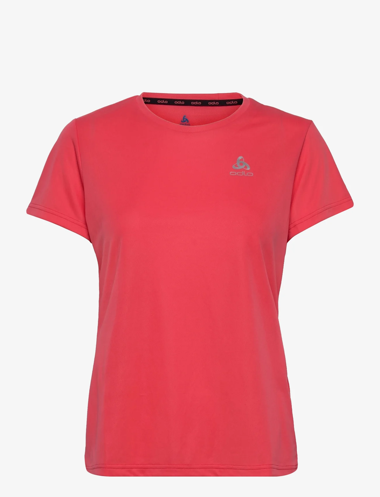 Odlo - ODLO W T-shirt SS Crewneck Essential Flyer - t-shirts - paradise pink - 0