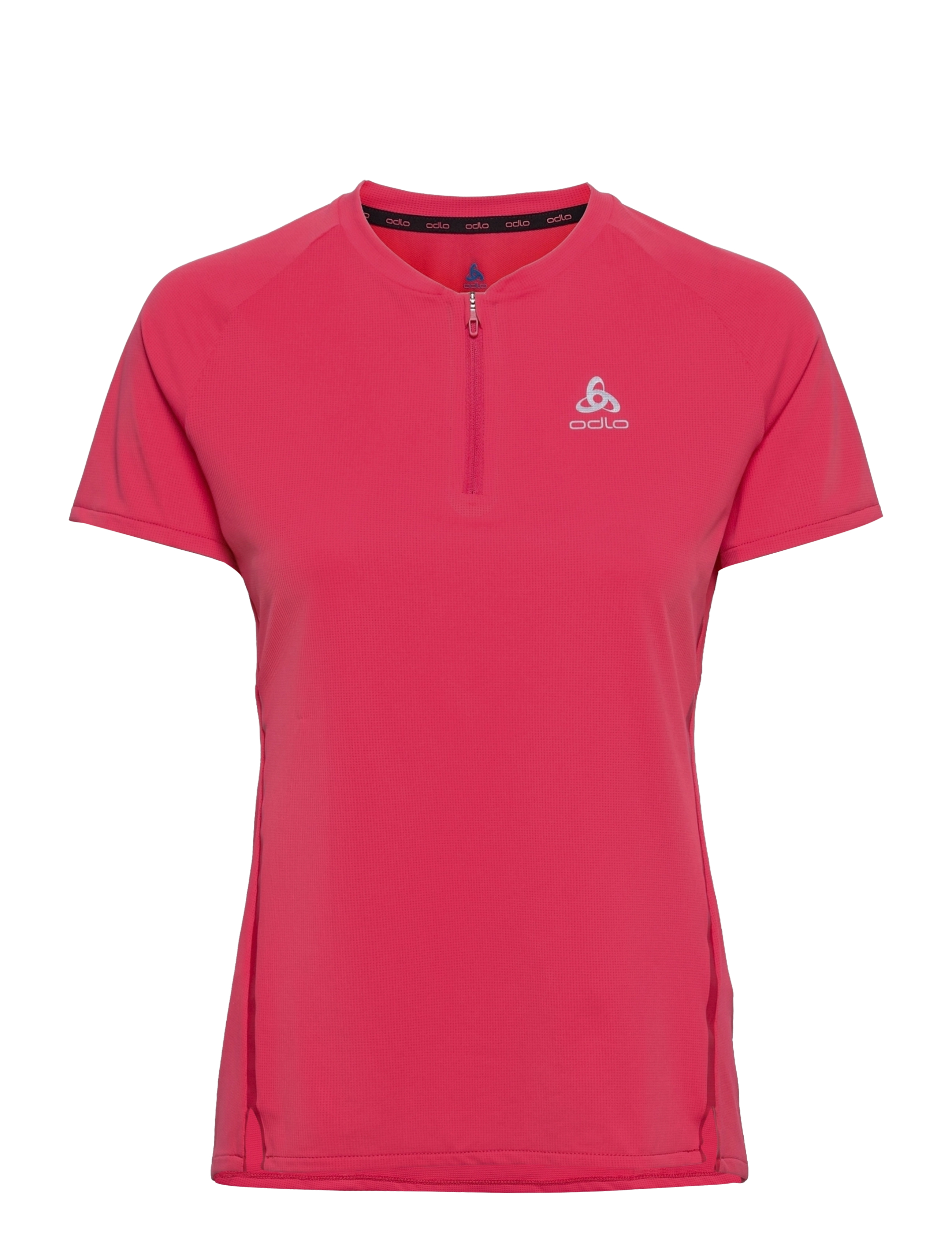 ODLO W T-shirt SS Halfzip Axalp Trail - PARADISE