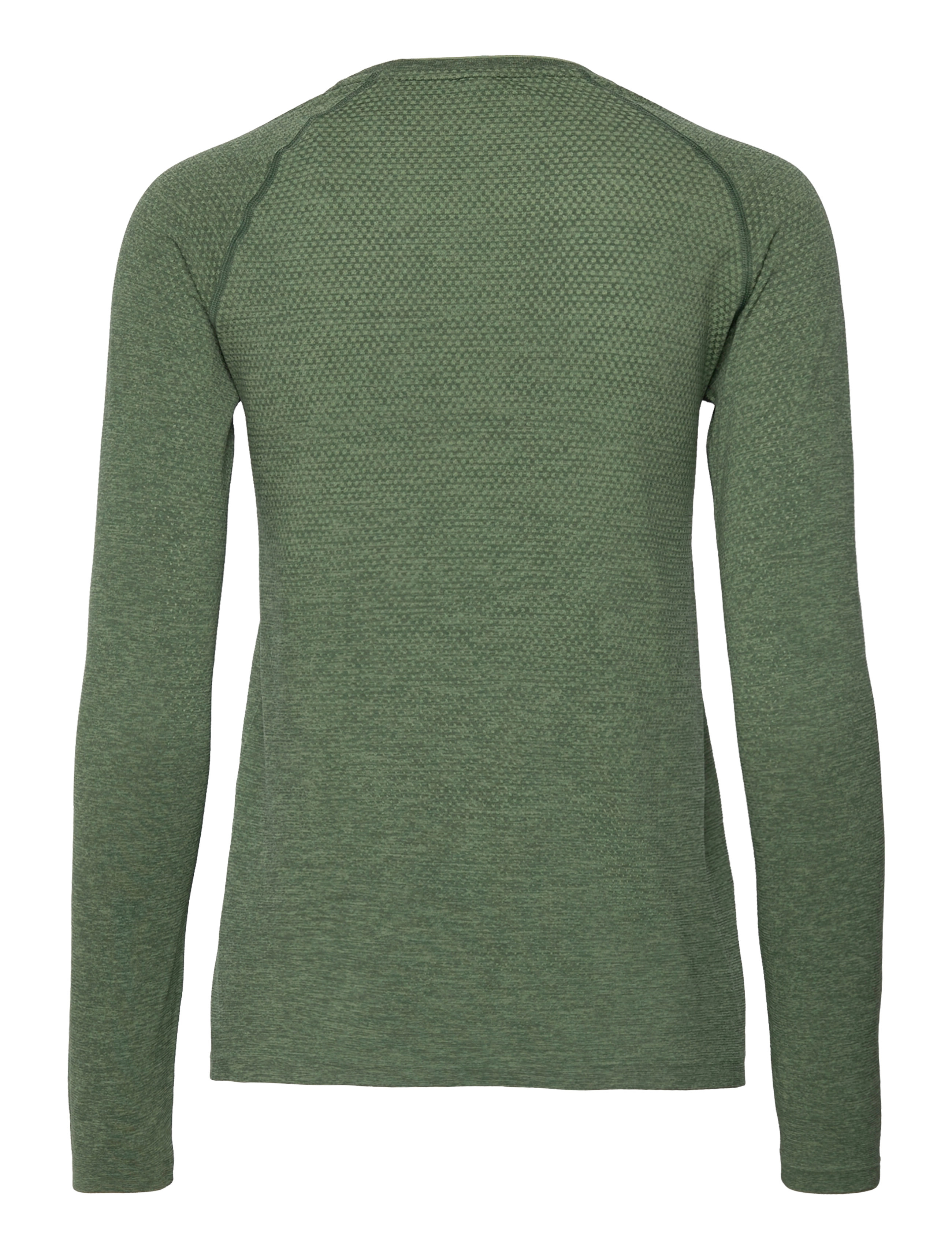 Odlo - Odlo Essential Seamless T-Shirt Crew Neck L/S - loden frost melange - 1