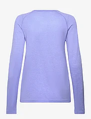 Odlo - ODLO W T-shirt Crewneck l/s Essential Seamless - pitkähihaiset topit - persian jewel melange - 1