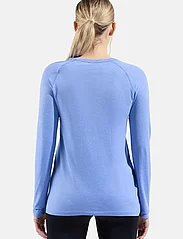 Odlo - ODLO W T-shirt Crewneck l/s Essential Seamless - pitkähihaiset topit - persian jewel melange - 3