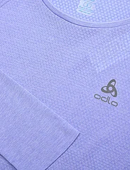 Odlo - ODLO W T-shirt Crewneck l/s Essential Seamless - langærmede overdele - persian jewel melange - 5