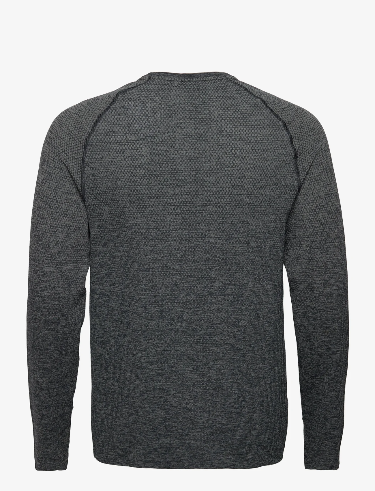 Odlo - ODLO T-shirt crew neck l/s ESSENTIAL SEAMLESS - pitkähihaiset t-paidat - grey melange - 1