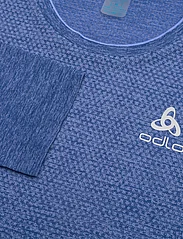 Odlo - ODLO T-shirt crew neck l/s ESSENTIAL SEAMLESS - topi ar garām piedurknēm - limoges melange - 5
