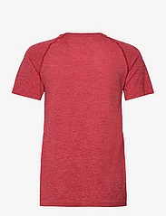 Odlo - ODLO T-shirt crew neck s/s ESSENTIAL SEAMLESS - t-shirts - american beauty melange - 1