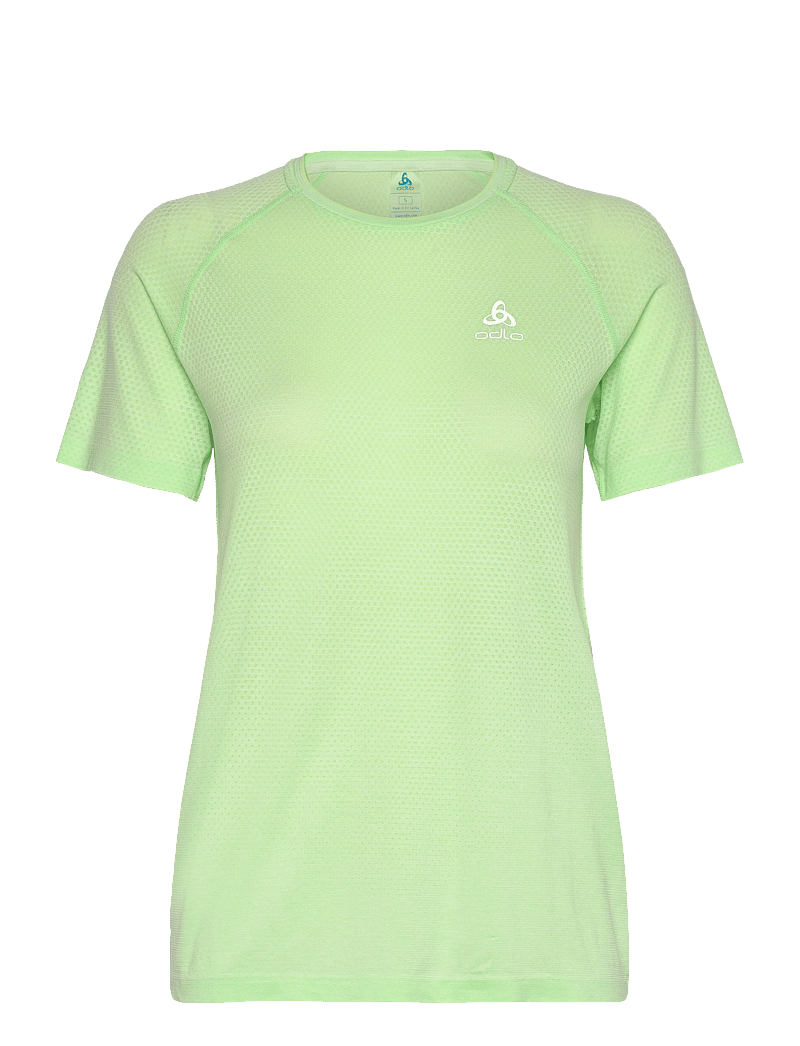 Odlo - Odlo Essential Seamless T-Shirt Crew Neck S/S - t-shirts - ambrosia melange - 1