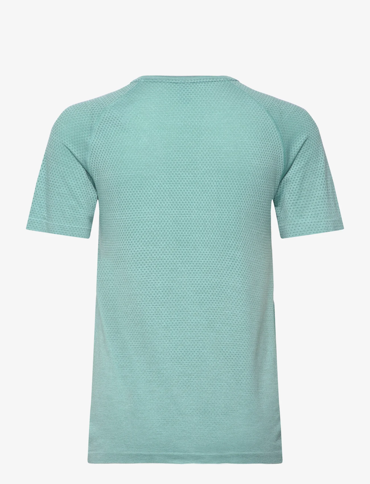 Odlo - ODLO T-shirt crew neck s/s ESSENTIAL SEAMLESS - alhaisimmat hinnat - aqua haze melange - 1