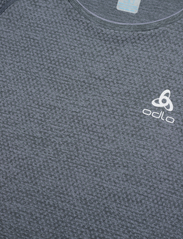Odlo - ODLO T-shirt crew neck s/s ESSENTIAL SEAMLESS - t-shirts - india ink melange - 2