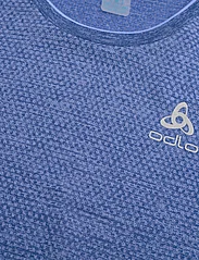 Odlo - ODLO T-shirt crew neck s/s ESSENTIAL SEAMLESS - zemākās cenas - limoges melange - 5