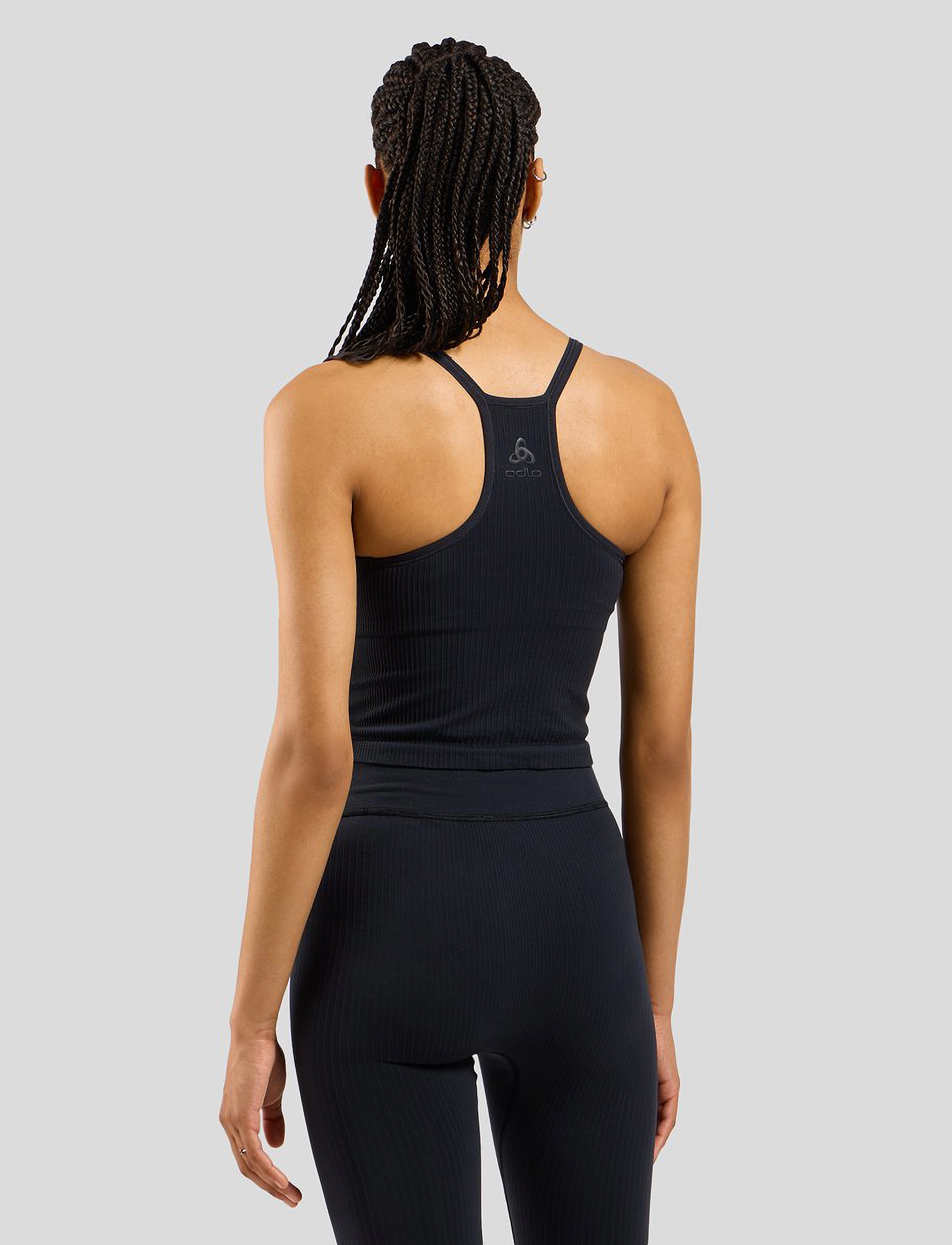 Odlo - ODLO W Tank crop ACTIVE 365 2 IN 1 - black - 3